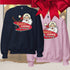 Retro Santa's Coming To Town Sweatshirt-Unisex